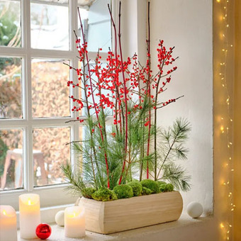 DIY kerstdecoratie 