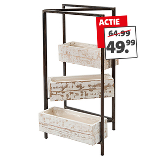 Plantenrek van 64.99 voor 49.99