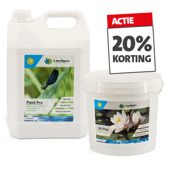 Natuurlijk Moerings vijveronderhoudsmiddelen Nú 20% korting