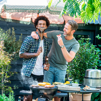 Chillen en grillen met vrienden