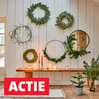 Diverse DIY artikelen in de aanbieding. 