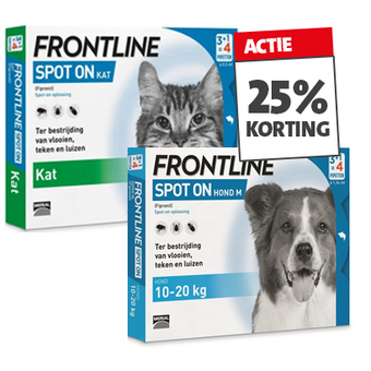 Nu 10% korting op de complete lijn van Frontline