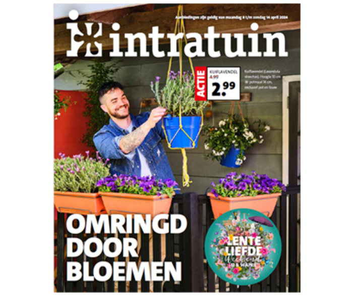 Lees ons magazine: omringd door bloemen