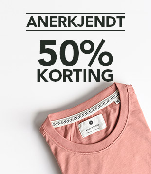 -50% Anerkjendt