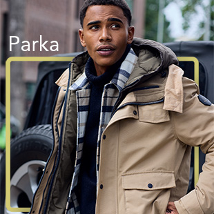 <br> 2. De parka combineert stijl met comfort