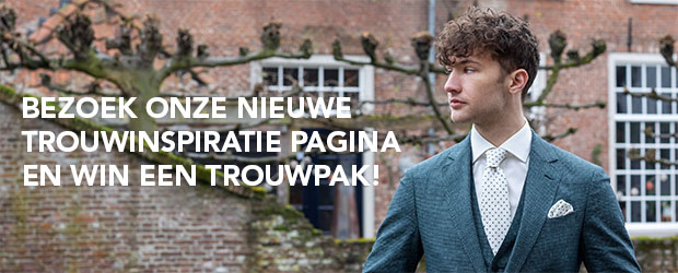 Win een trouwpak t.w.v. €1000,-