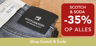 Scotch & Soda -35% korting