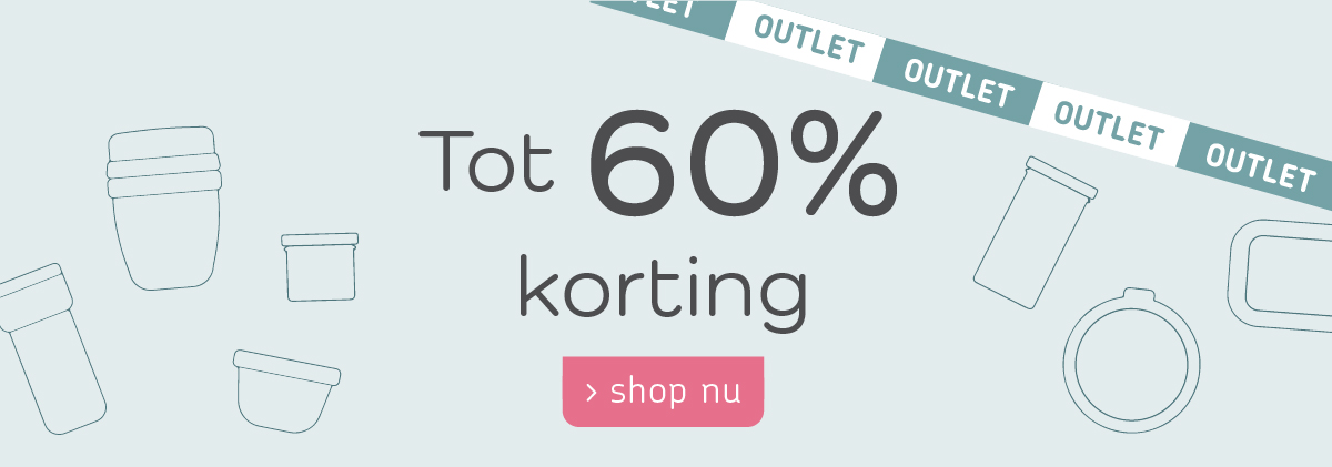 Tot 60% korting in onze outlet