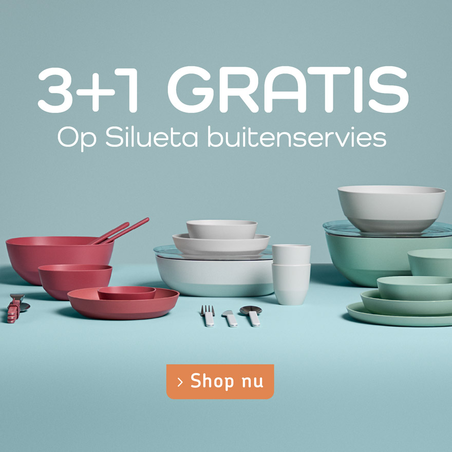 3+1 gratis op Silueta buitenservies, shop nu