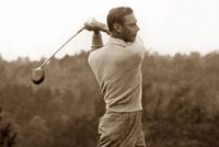 Koning George VI op de golfbaan