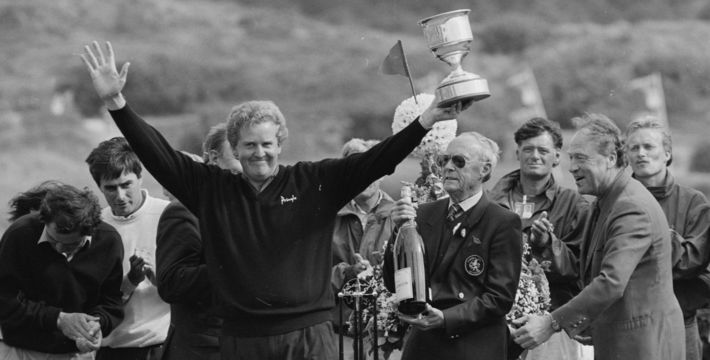 Colin Montgomerie wint het Dutch Open