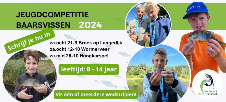 Jeugdcompetitie Baarsvissen 2024