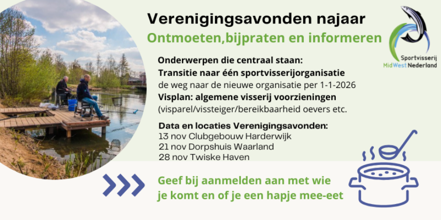 Aanmelden verenigingsronde