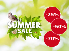 Summer Sale in de webshop